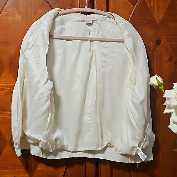MICHAEL KORS Vintage 2 Piece Sweater Set Gold Zipper & Sequined Collars … - Picture 5 of 12